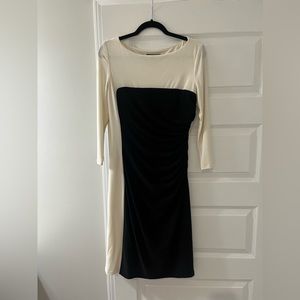 Ralph Lauren asymmetrical winter dress, Size 10